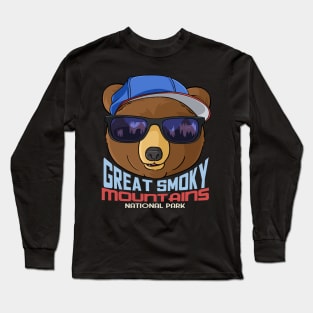 Great Smoky Mountains Bear Long Sleeve T-Shirt